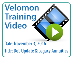 Sales Training – DoL and Legacy Annuities